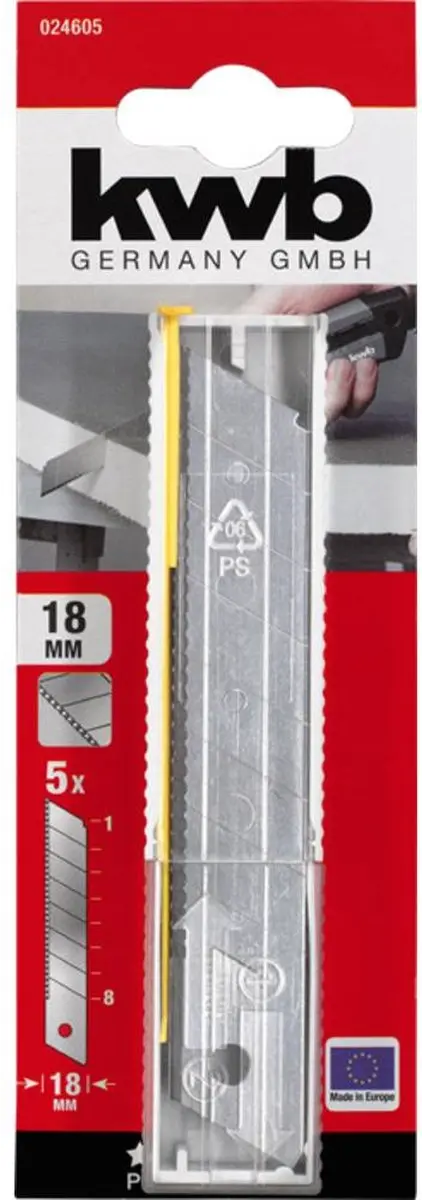 KWB Reserve Dempingsklingen 18mm - 5 Stuks