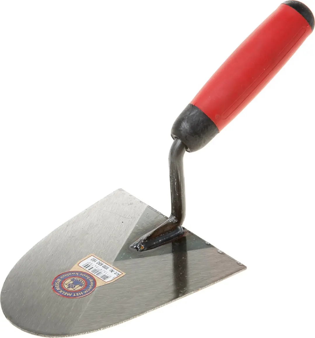 Het Melkmeisje Metseltroffel RS 160 Soft+Dop - Rood/Zilver/Zwart
