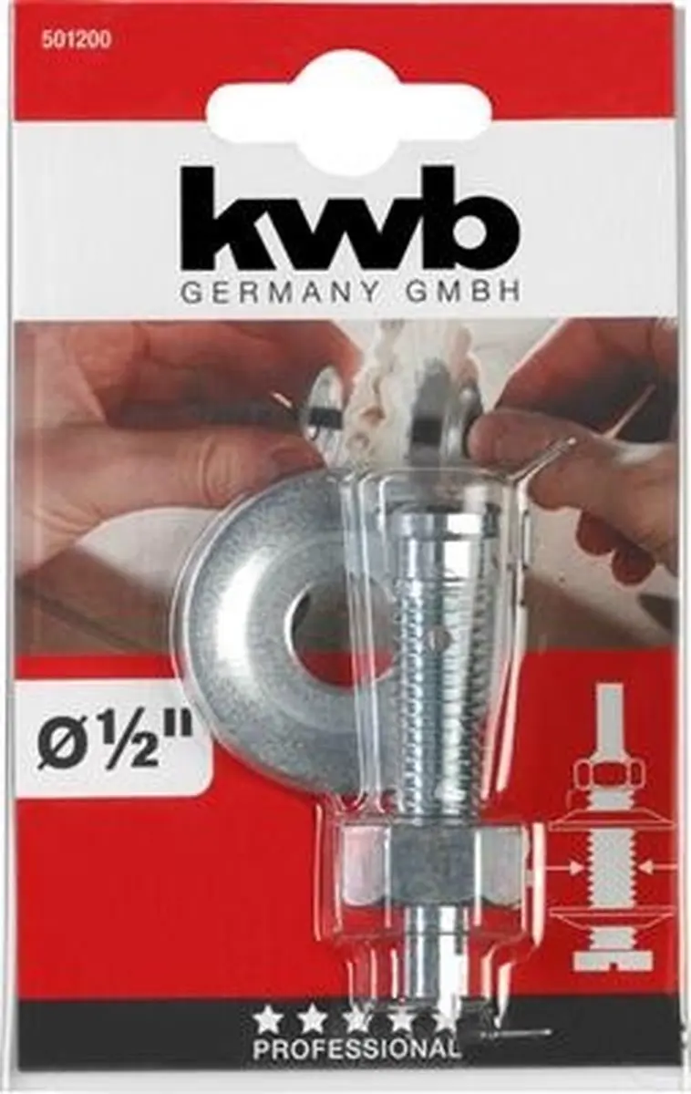 KWB Opspandoorn 1/2" - 1 Stuk