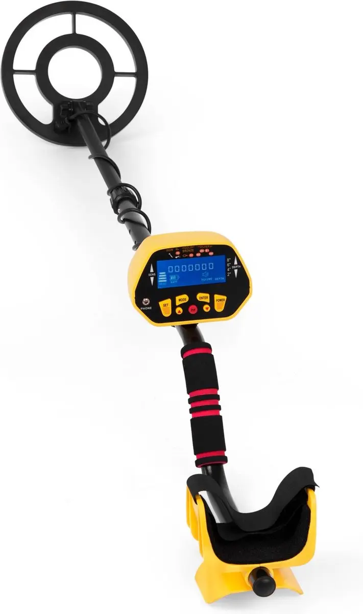 Cobra Tector CT-1028 Metaaldetector - Zwart/Geel