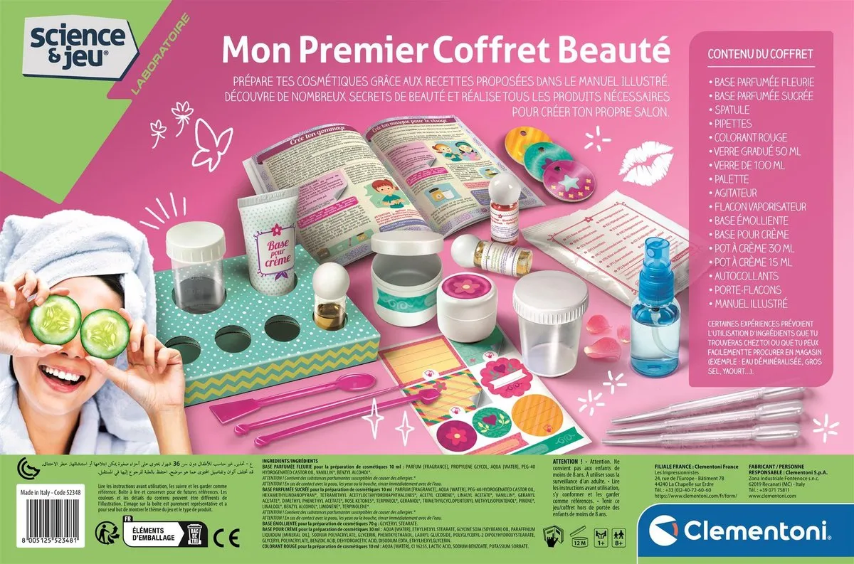 Clementoni My First Beauty Set 52348 - Zeep maken - 2-4 spelers