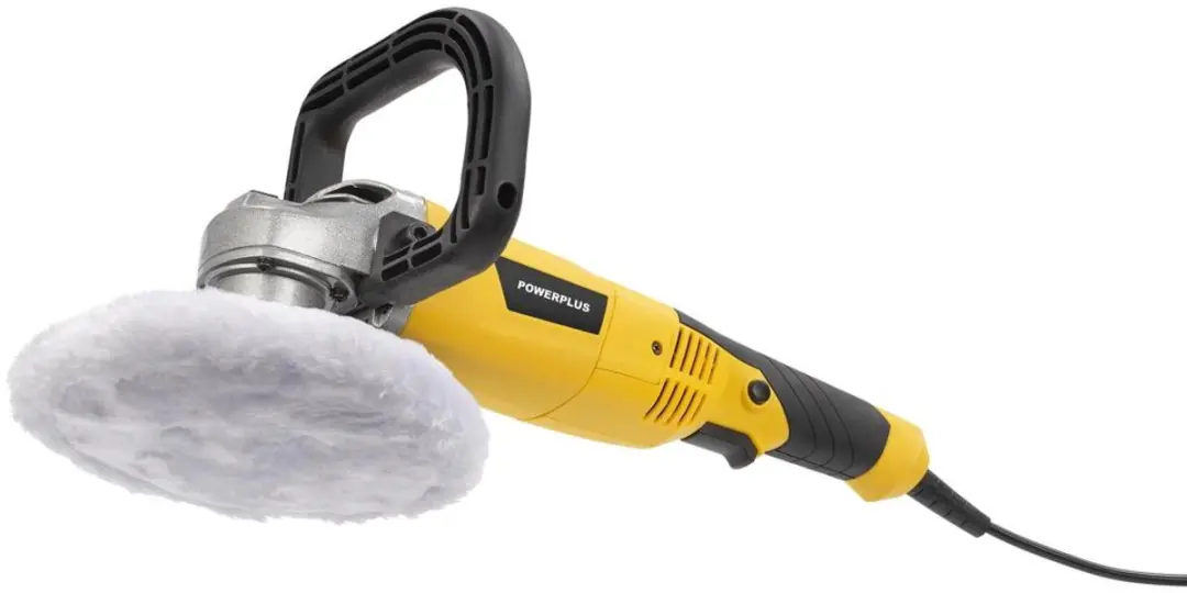 Powerplus POWX04740 Haakse Poliermachine 1200W - 180mm - 3 Acc