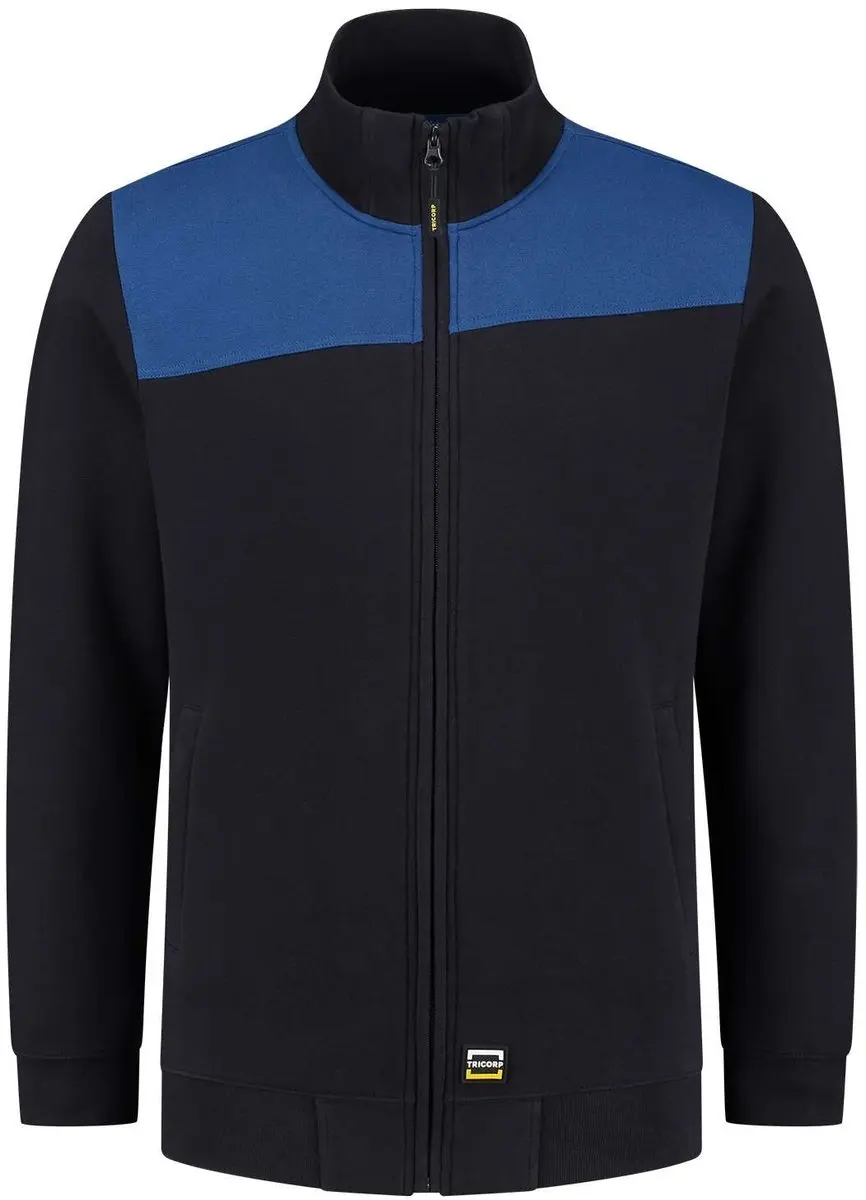 Tricorp 302014 Sweatvest - Zwart/Rood - L