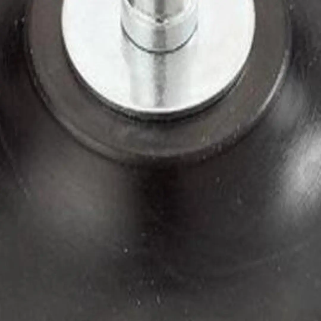 KWB Steunschijf Rubber 125mm - 8mm As