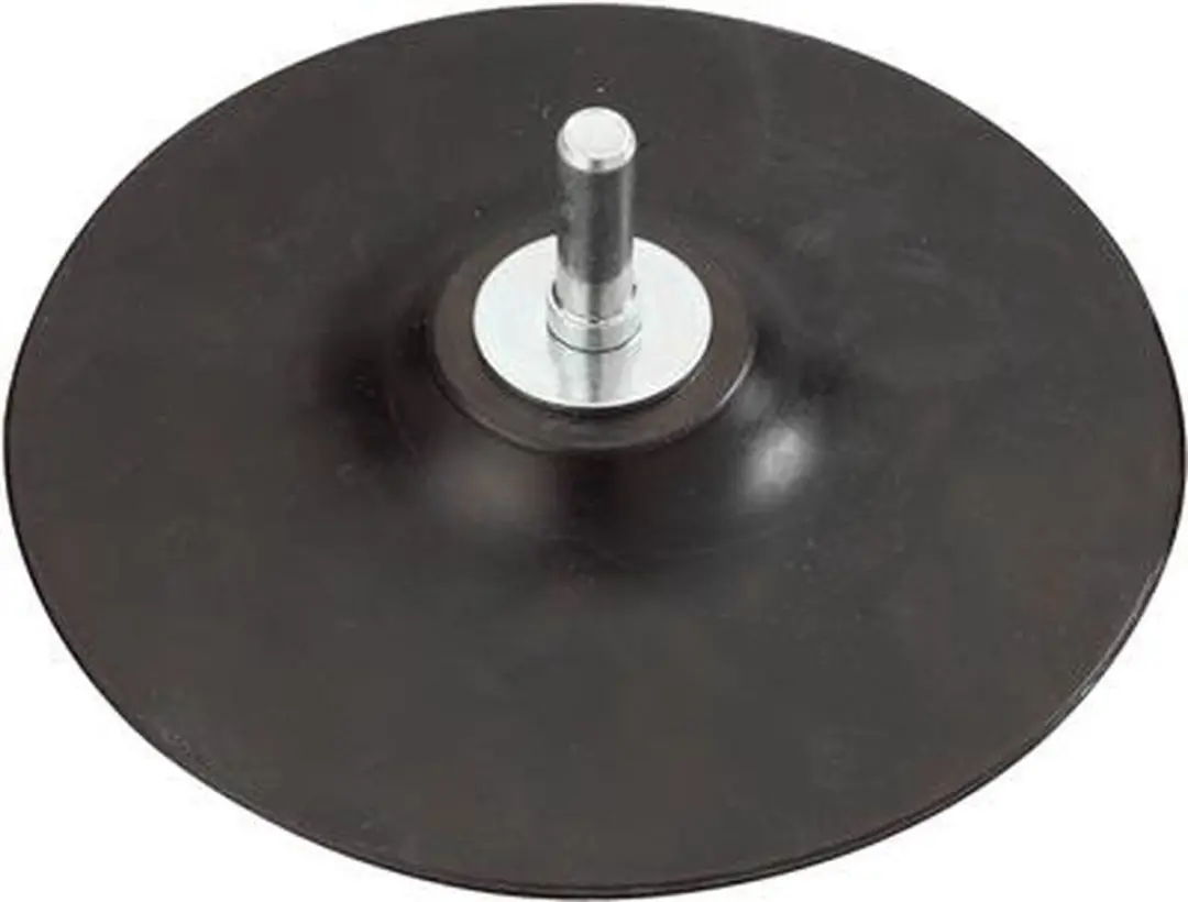 KWB Steunschijf Rubber 125mm - 8mm As