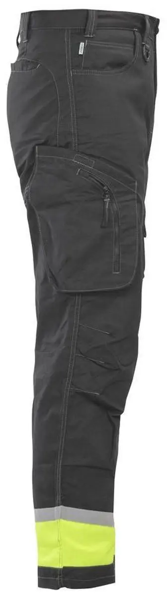Jobman 2409 Transport Broek 65240922 - Zwart/Geel