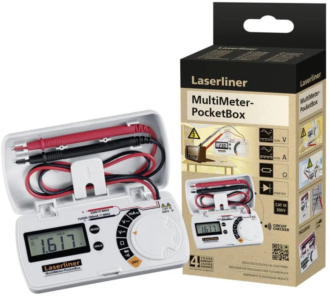 Laserliner MultiMeter-PocketBox 083.028E