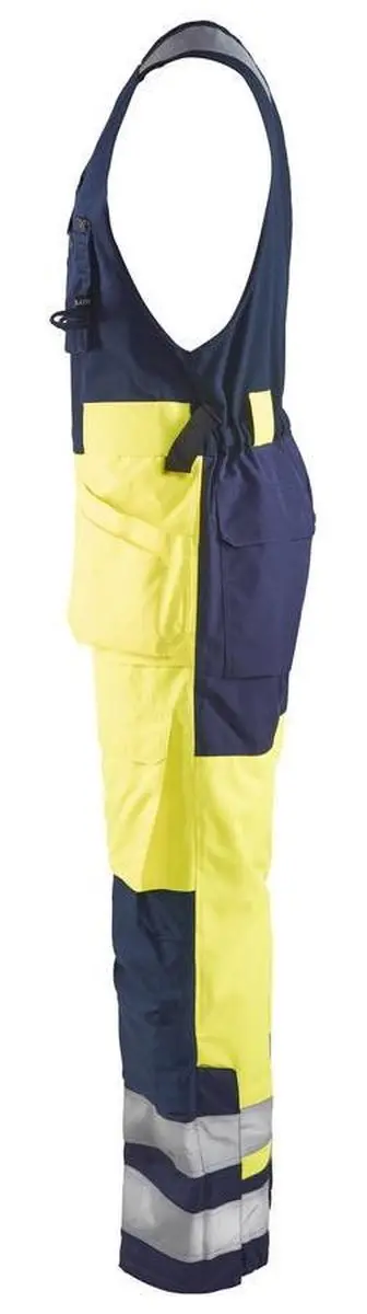 Blåkläder Amerikaanse Overall High Vis 8504-1977 - 54 - Geel/Marineblauw