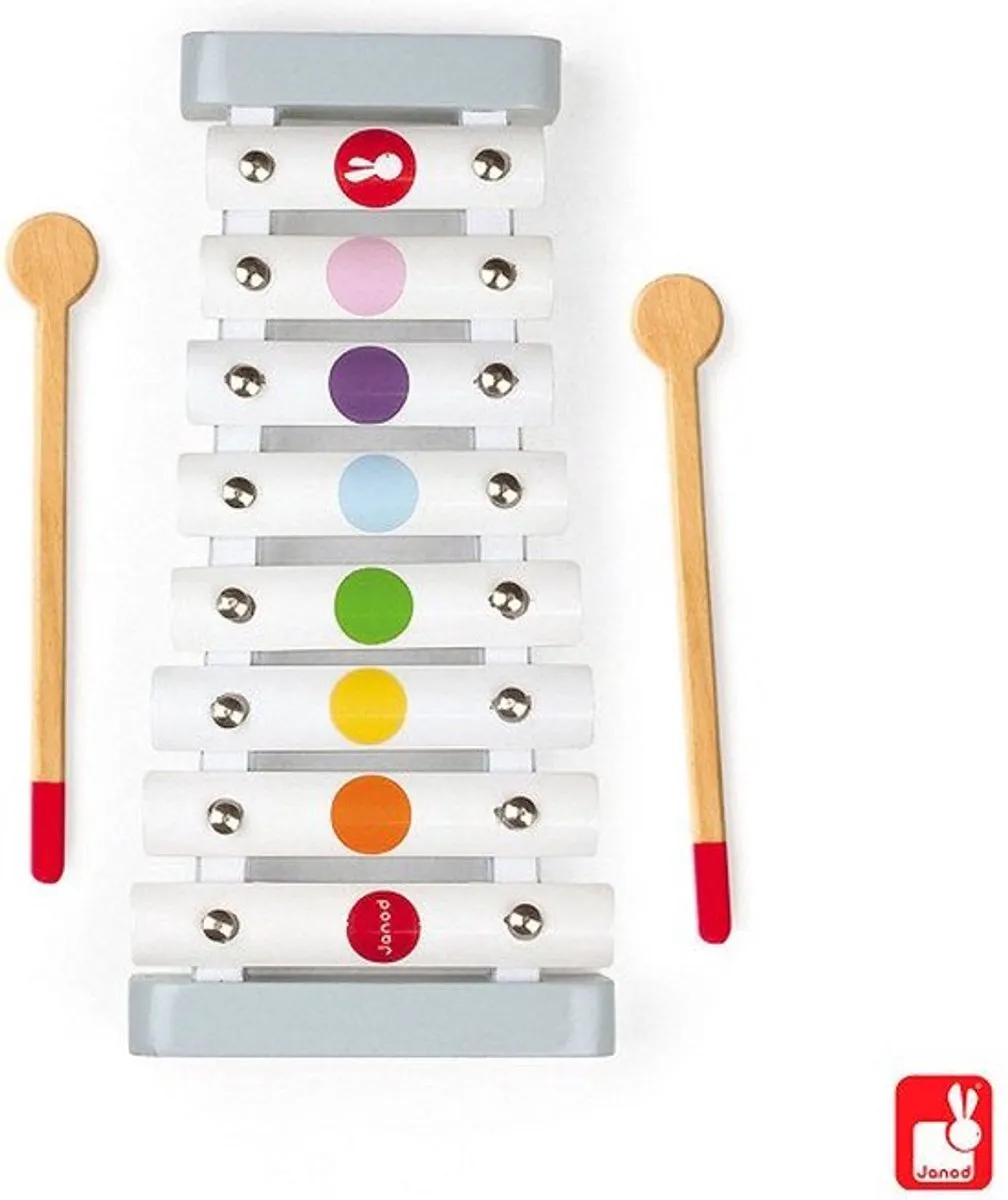 Janod Confetti Muziekinstrumenten Set - 4 Stuks