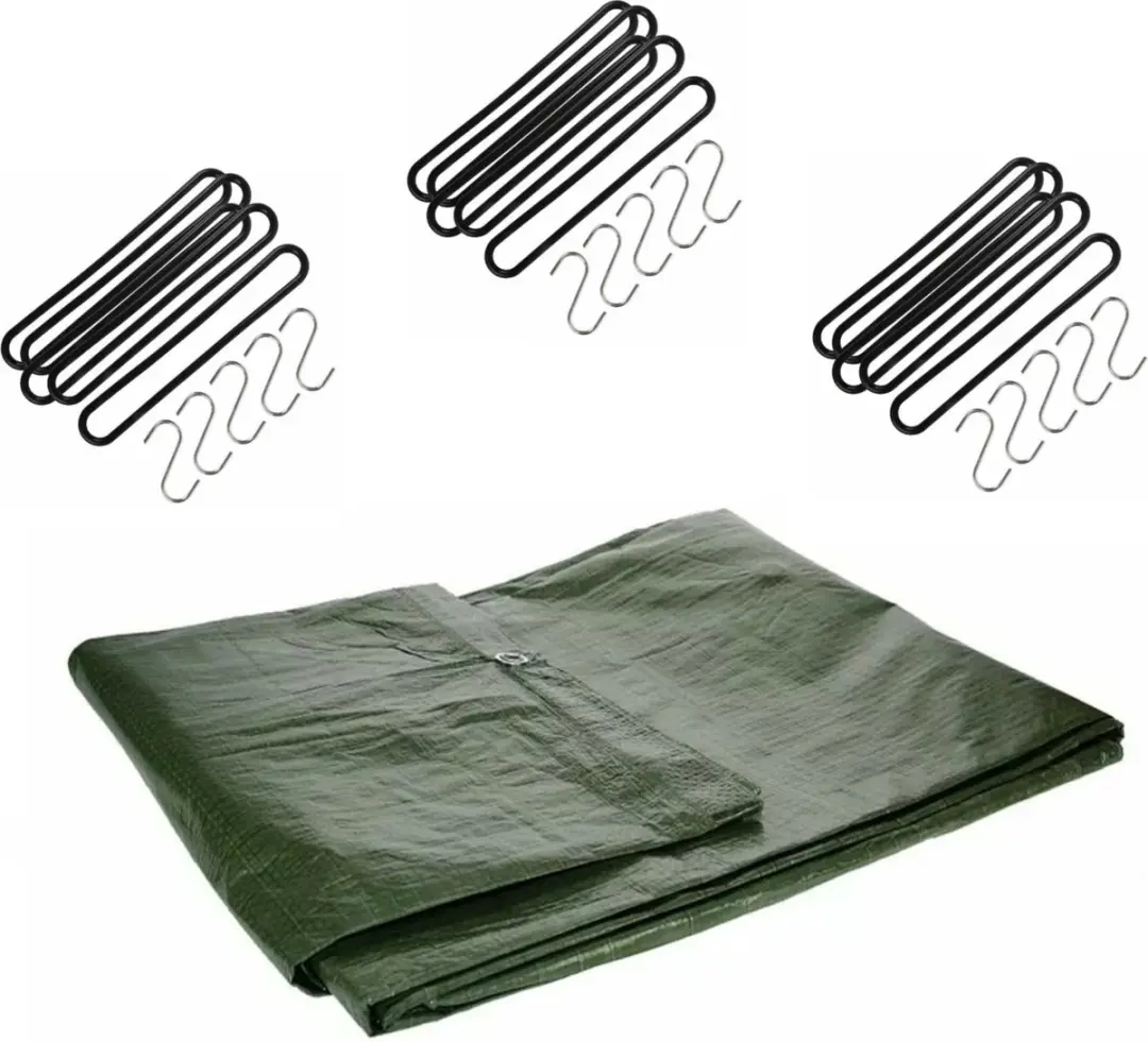 TalenTools Afdekzeil Groen 3x4m