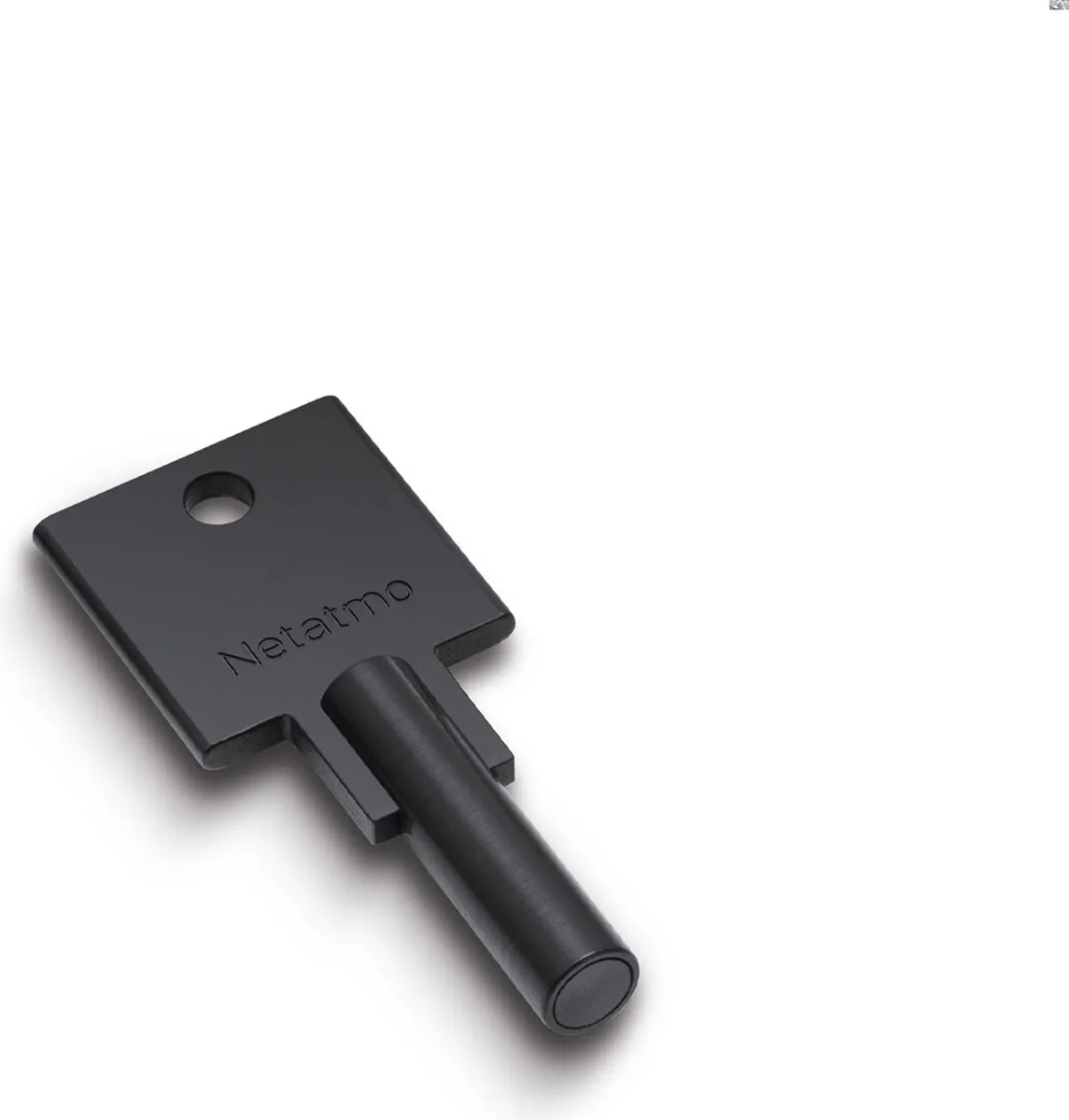 Netatmo Elektrisch deurslot - Slimme Sleutel - 1 sleutel - NFC-sleutel - Silver