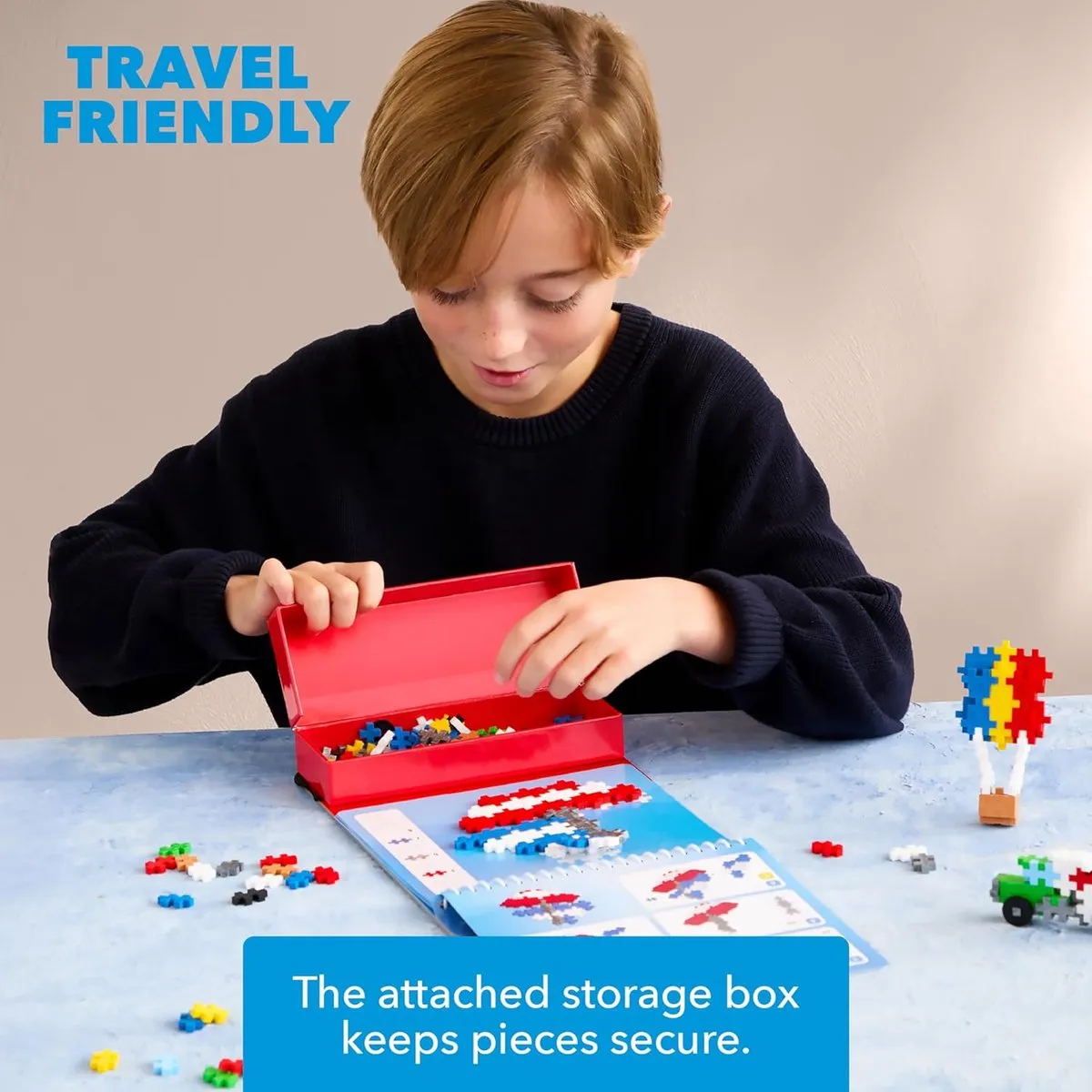 Plus-Plus Activity Pad Puzzel by Number Transport 3990 - 125 Stuks