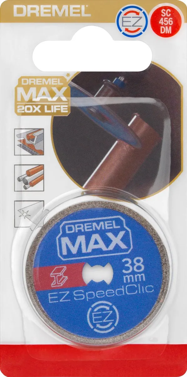 Dremel Max EZ Speedclic Snijschijf Metaal SC456DM - afbeelding 6 van 6