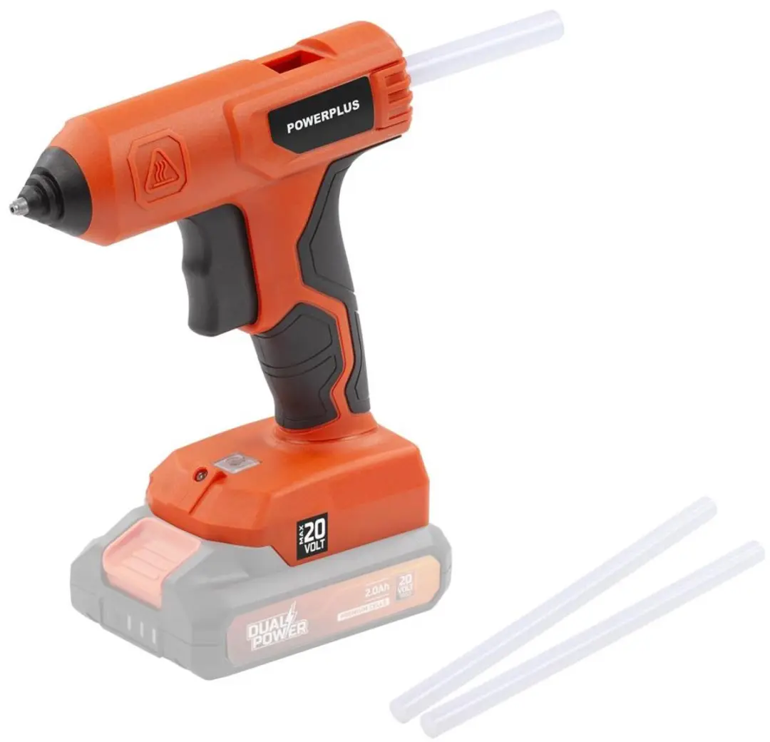Powerplus Dual Power POWDP7052 Lijmpistool - 20V - 3 Stuks