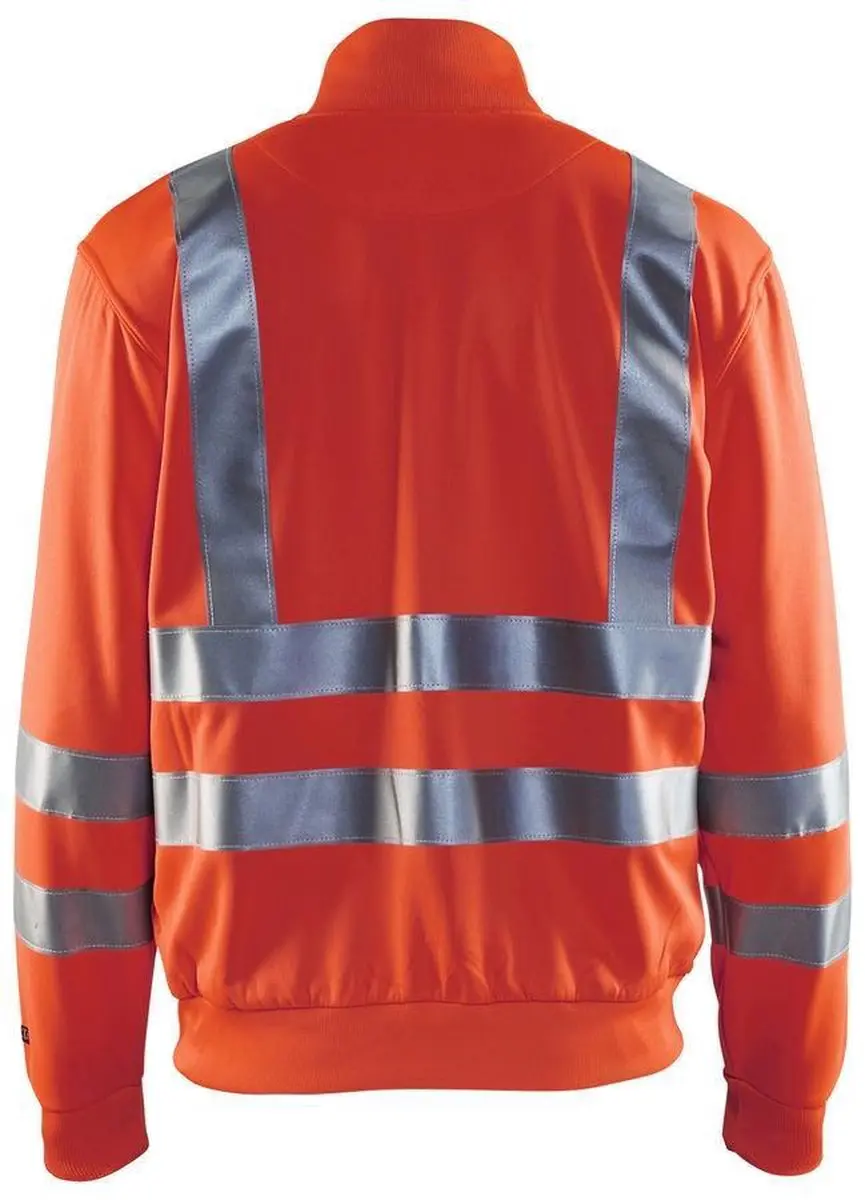 Blåkläder High Vis Sweatshirt 3358-1974 - S - High Vis Rood