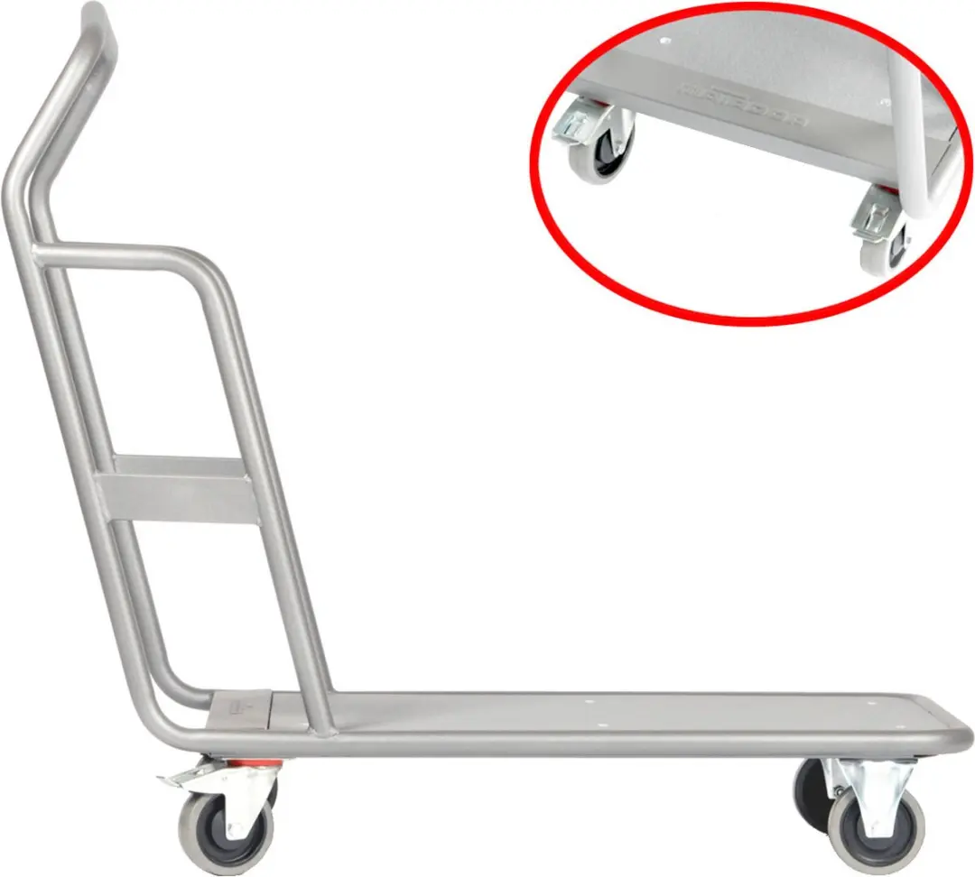 Matador EdCar Plateauwagen - 250 kg Grijs