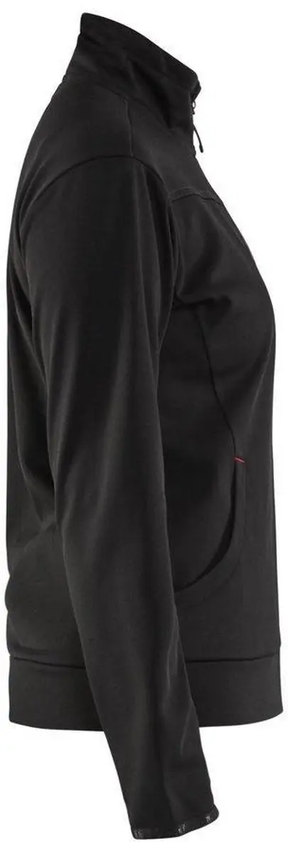 Blåkläder Dames Service Sweatshirt 3394-2526 - Zwart/Rood XXL