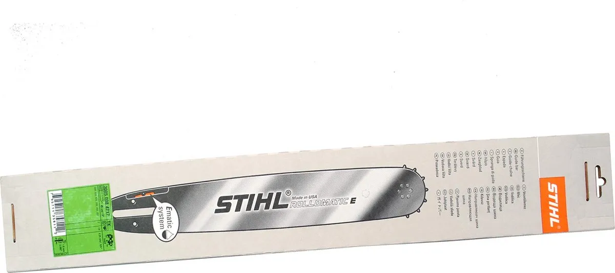 Stihl 30050084717 Genuine Stihl Rollomatic F?hrungsschiene f?r E-Kettens?ge/45cm