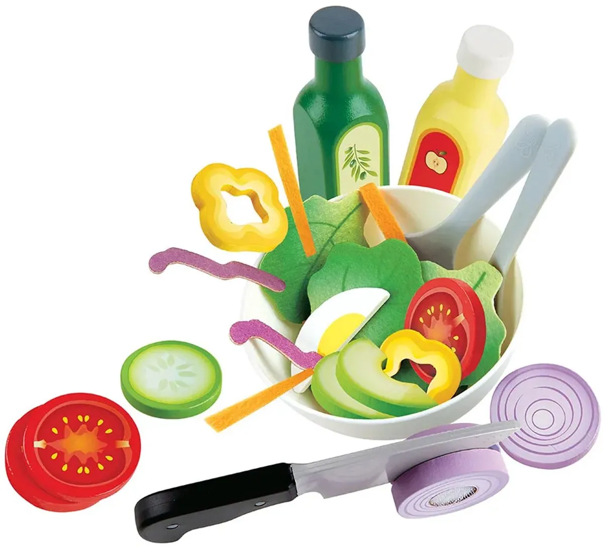 Hape Salat-Set - Veelkleurig