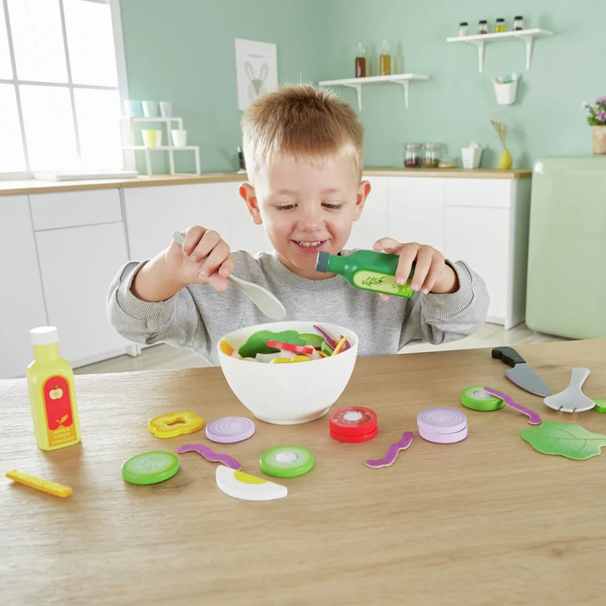 Hape Salat-Set - Veelkleurig