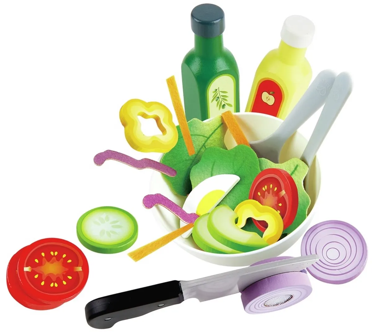 Hape Salat-Set - Veelkleurig