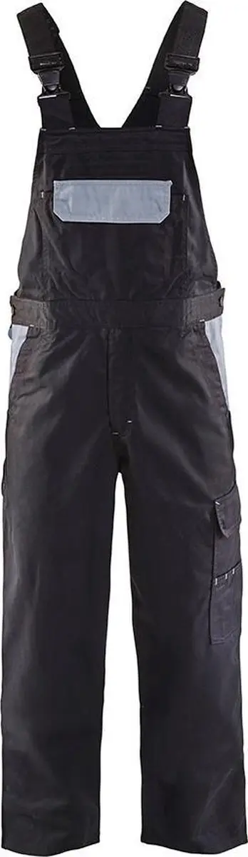 Blåkläder Bretelbroek Industrie 2665-1210 - 48 Zwart/Grijs