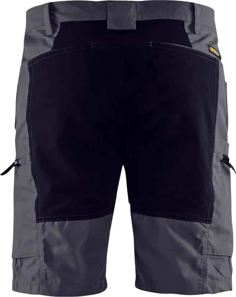 Blåkläder Service Short Stretch 1449-1845 Werkbroek - Medium Grijs/Zwart - Maat 54
