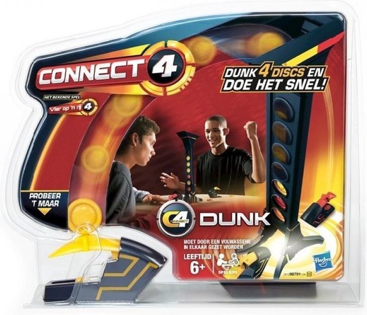 Hasbro Connect 4 Dunk - Gezelschapsspel voor 1-2 spelers - Vanaf 6 jaar