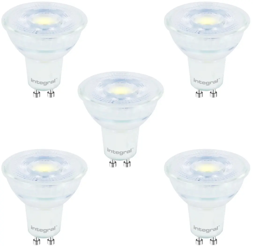 Integral GU10 LED Spot 3,6W 6500K - 5 Stuks