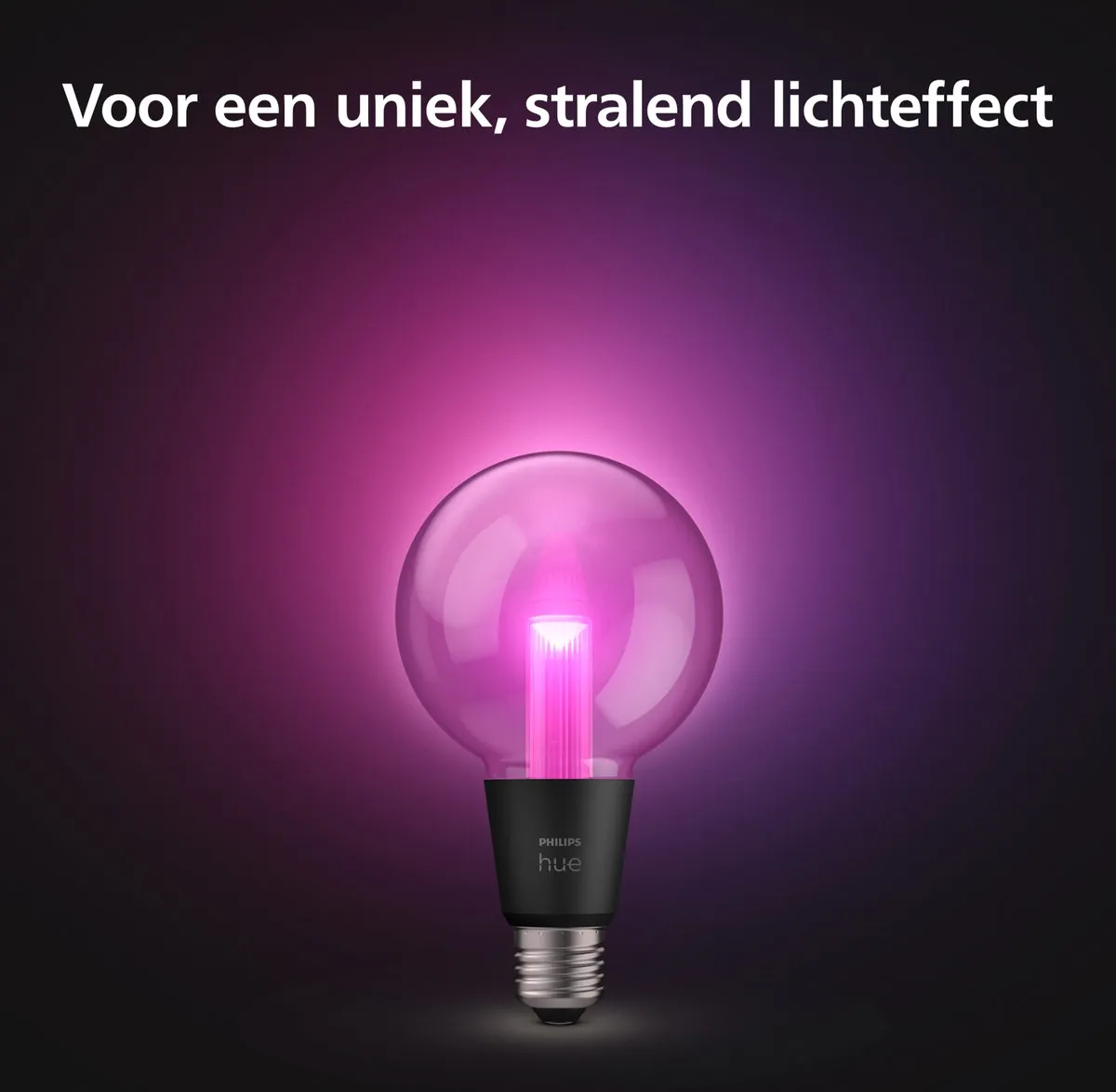 Philips Hue Lightguide Globelamp G95 - E27 RGB 6.8W - Mat