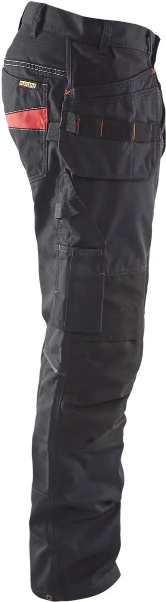 Blåkläder Service Werkbroek 1496-1330 - D84 - Zwart/Rood