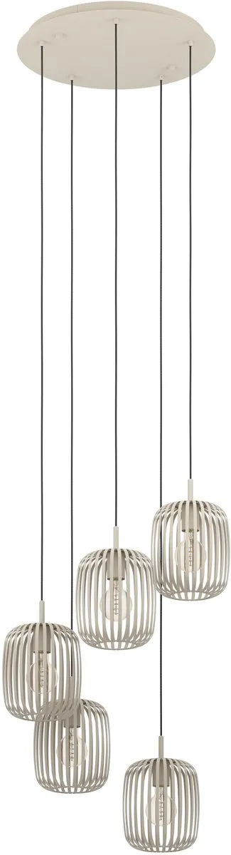 Eglo Romazzina Hanglamp Ø50cm - Zandkleur