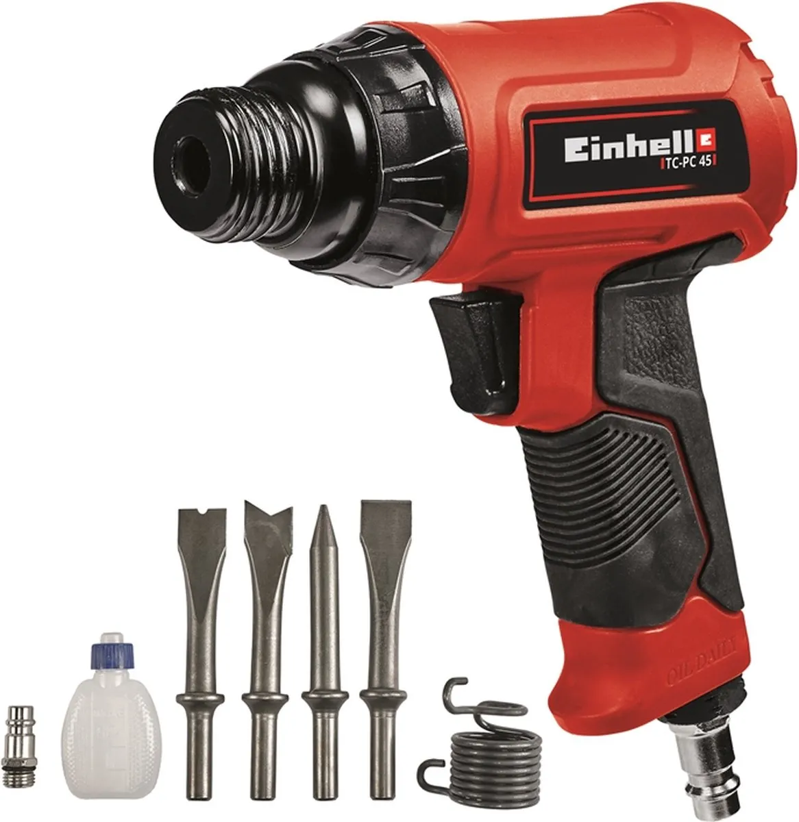 Einhell TC-PC 45 Pneumatische Hakbeitel - 1,2J - 4-delige beitelset