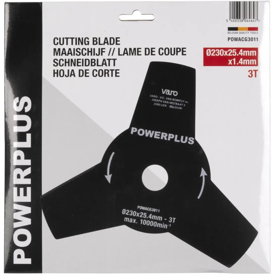 Powerplus POWACG3011 Maaischijf