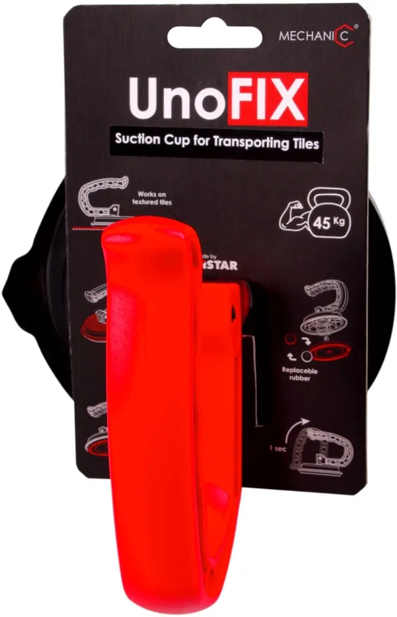 Mechanic UnoFIX Zuignap 10cm - 45kg - Wit