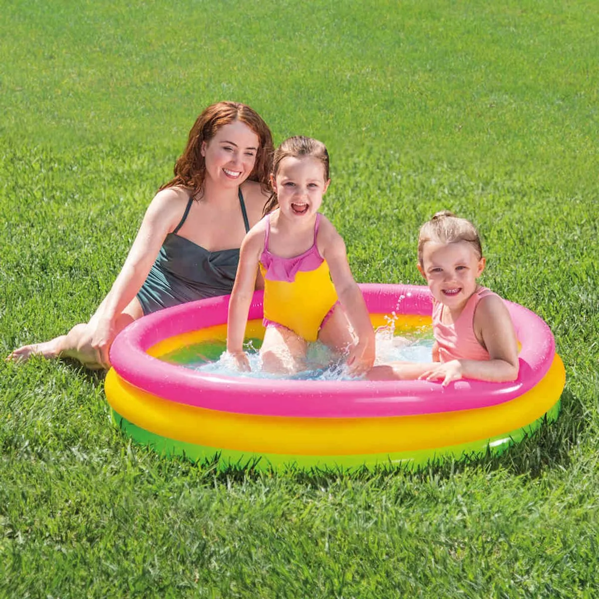 Intex Sunset Glow Opblaaszwembad Ø114cm - 131L