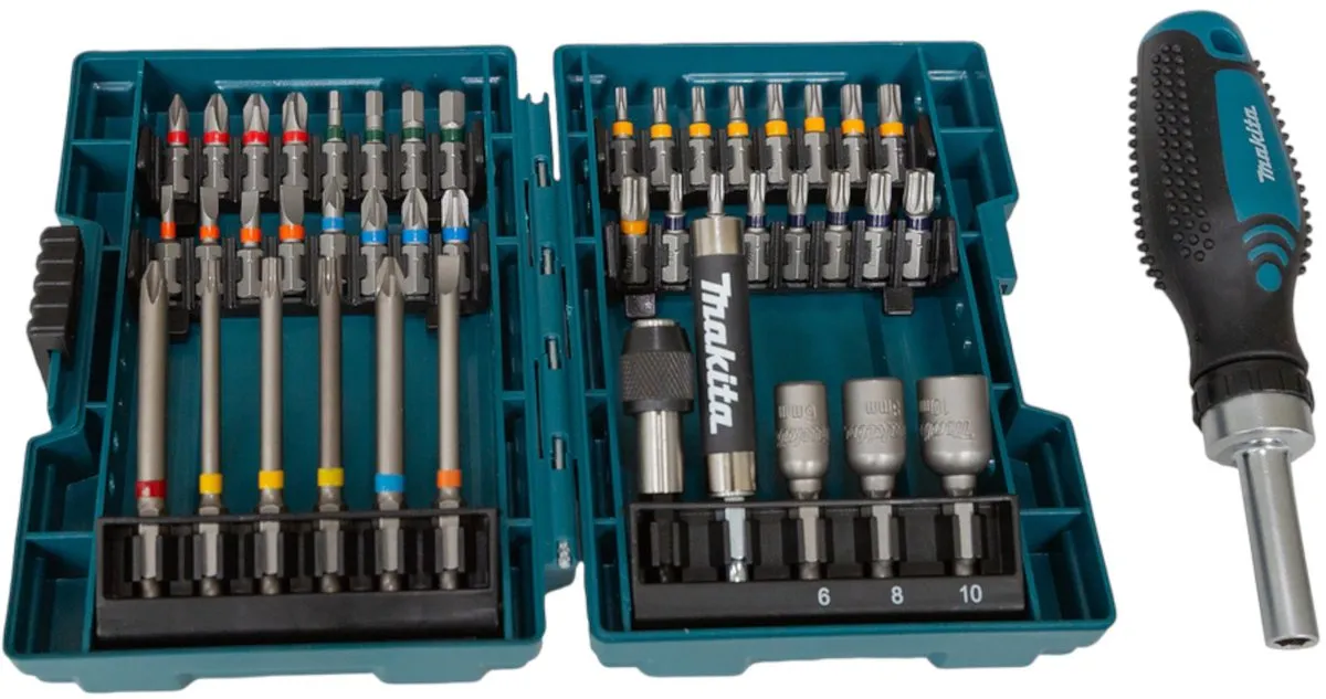 Makita E-25096 Ratchetset 44-delig