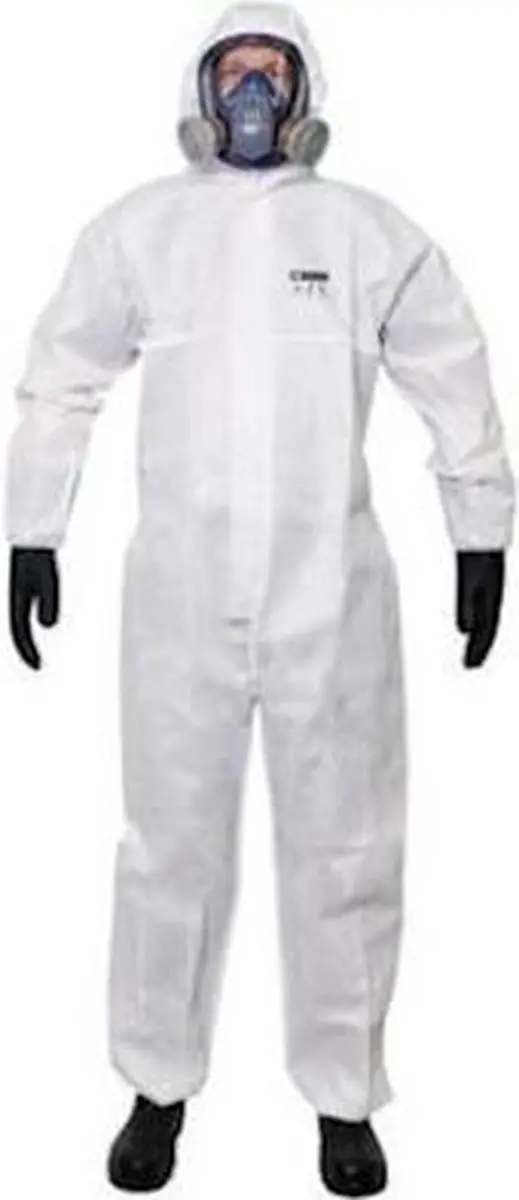 Oxxa Oswald 8100 Wegwerpoverall XL - Wit