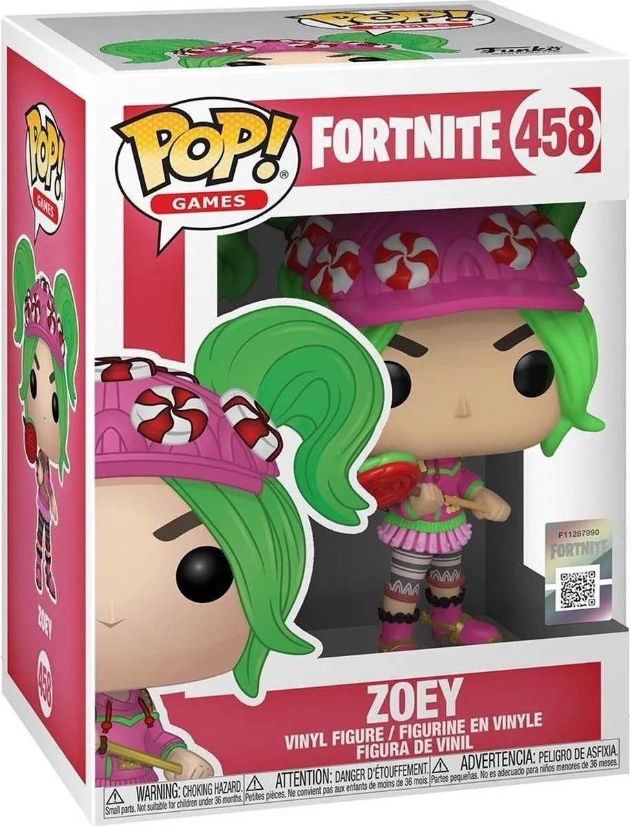 Funko Pop! Games Fortnite Zoey 36019 - Verzamelfiguur