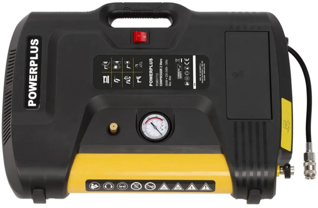 Powerplus POWX1715 Compressor 900W - 113 l/min
