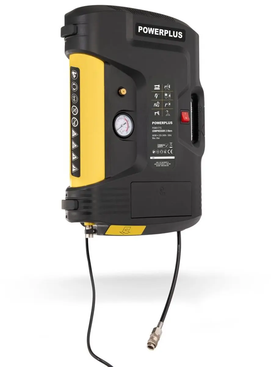 Powerplus POWX1715 Compressor 900W