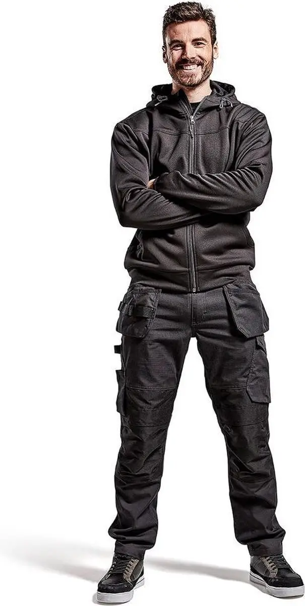 Blåkläder Hoodie 3363-2526 - M - Zwart/Donkergrijs