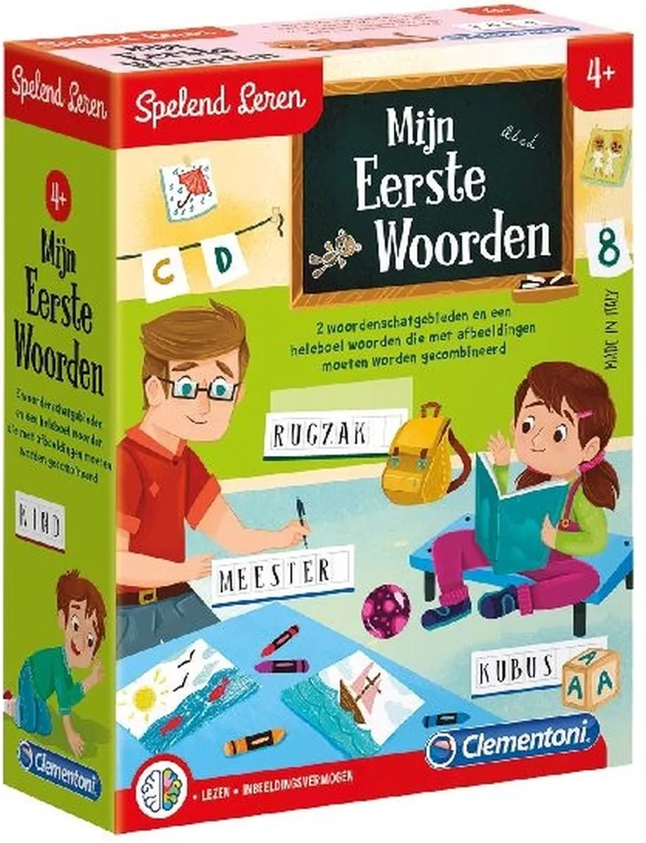 Clementoni Mijn Eerste Woordjes Educatief Spel 66922
