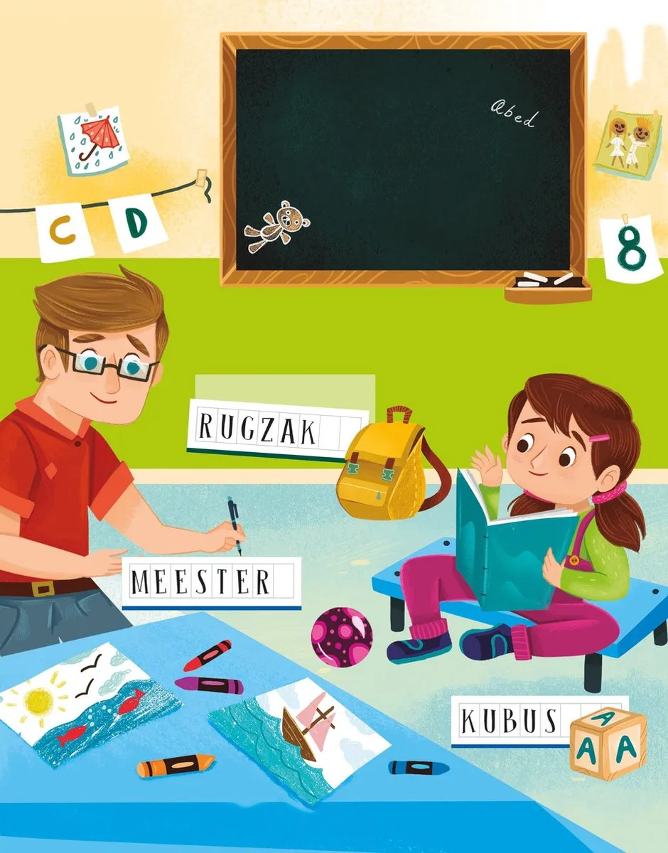 Clementoni Mijn Eerste Woordjes Educatief Spel 66922 - Speelkaarten - afbeelding 2 van 6