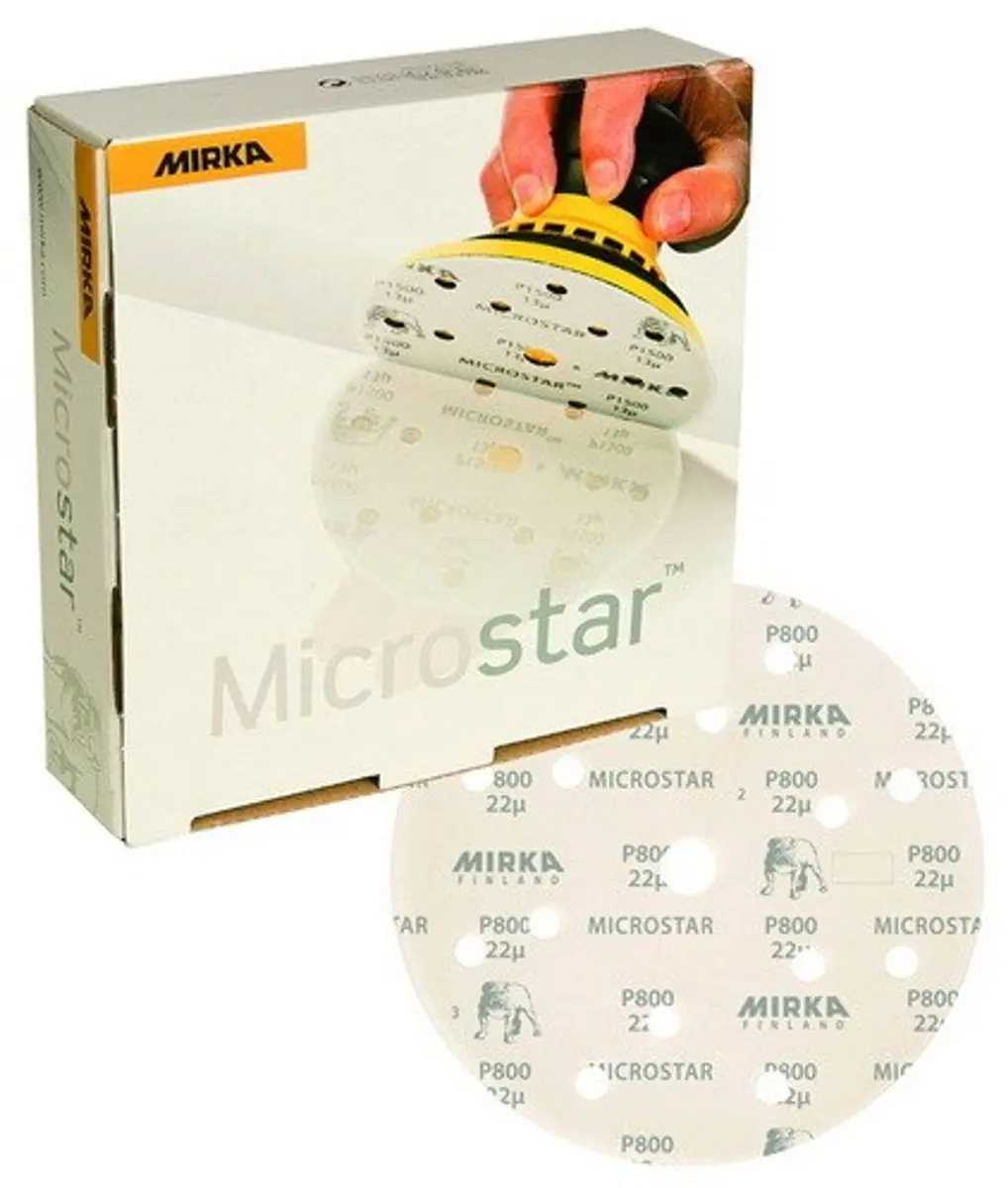 Mirka Microstar Schuurschijven 150mm P2000 - 50 Stuks