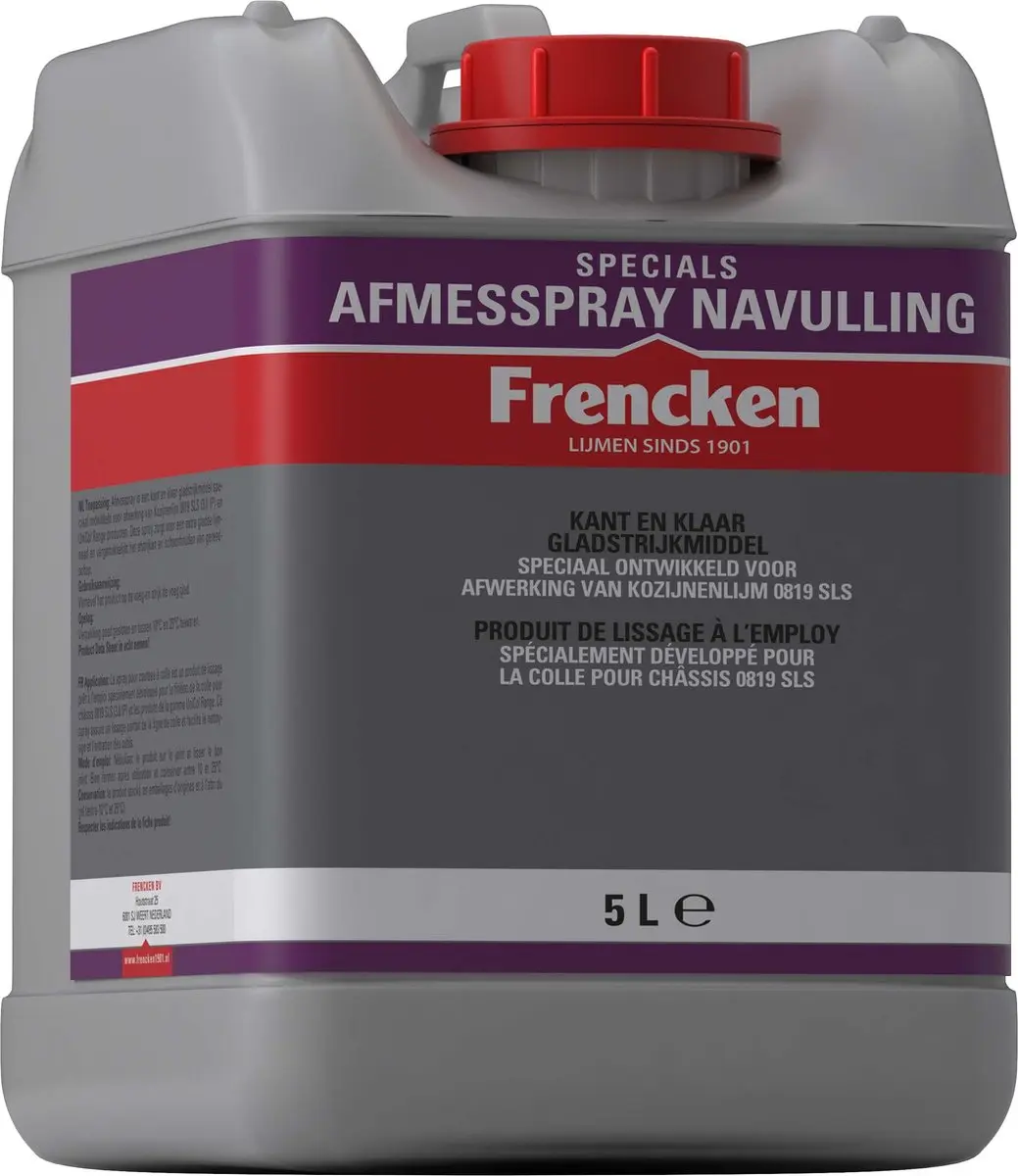Frencken Afmesspray Navulling 0819