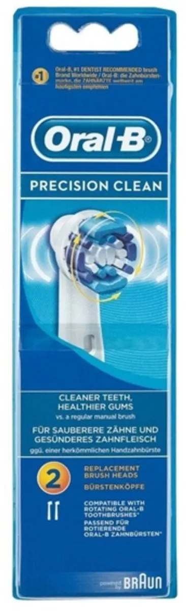 Oral-B Pro Precision Clean Opzetborstels - 2 Stuks