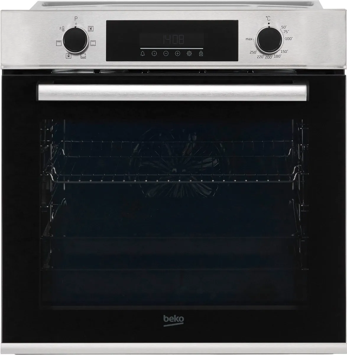 Beko BBIE12300XD Inbouwoven 72L - Roestvrijstaal