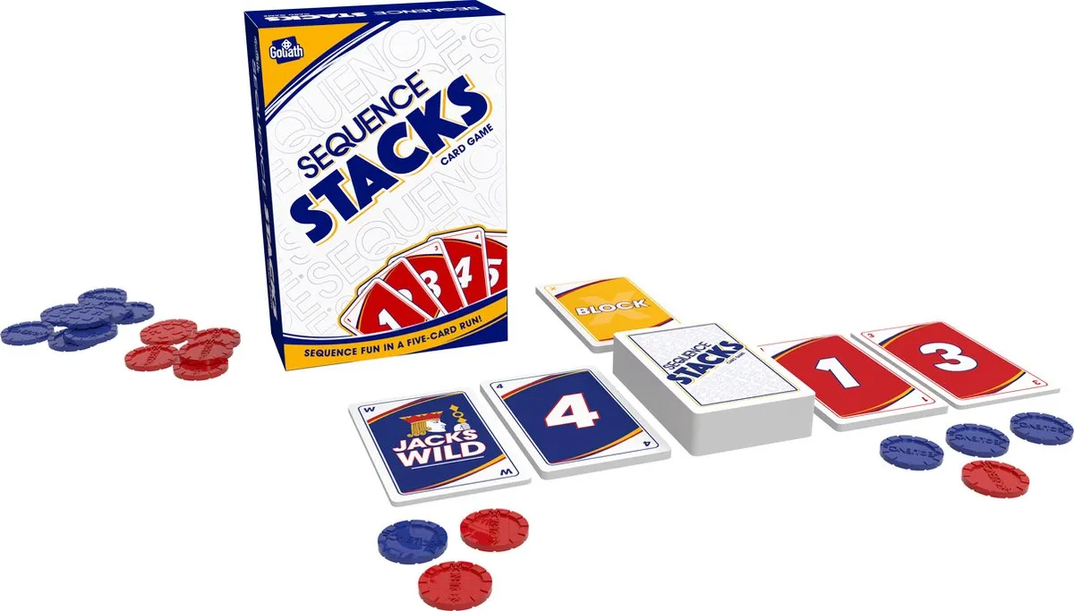 Goliath Sequence Stacks ML Kaartspel - 2-4 Spelers