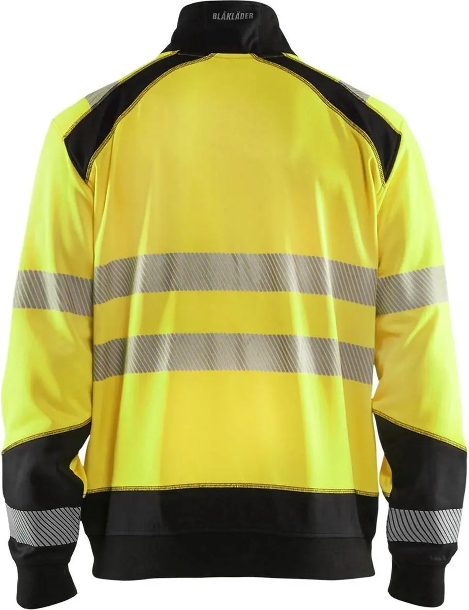 Blåkläder Sweatshirt High Vis Geel/Zwart 3556-2528 - XS